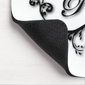 Paris mit Rollen Mousepad (Ecke)