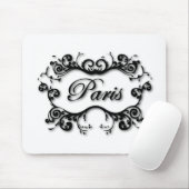 Paris mit Rollen Mousepad (Mit Mouse)
