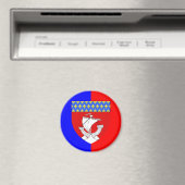 Paris mit Schild, Frankreich Magnet (In Situ (Geschirrspüler))