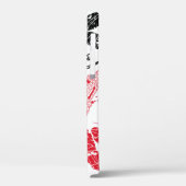 Paris Mode, kalligraphisches Eiffelturm Muster. Case-Mate iPhone Hülle (Rückseite / Links)