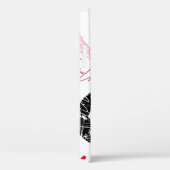 Paris Mode, kalligraphisches Eiffelturm Muster. Case-Mate iPhone Hülle (Rückseite / Rechts)