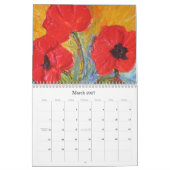 Paris Mohnblumen-Kalender Kalender (Mär 2027)
