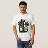 paris mondrian city jnf T-Shirt (Vorne ganz)