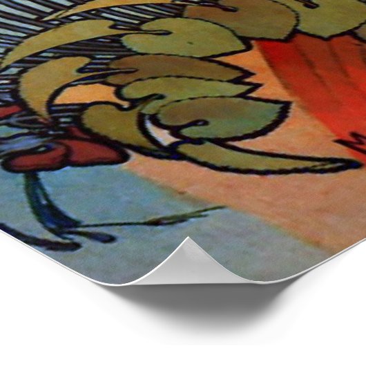 Paris-Monte Carlo Poster (Ecke)