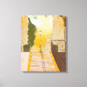 Paris Montmartre Leinwanddruck (Vorderseite)