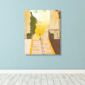 Paris Montmartre Leinwanddruck (Insitu (Holzboden))