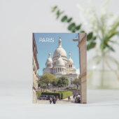 Paris Montmartre Postkarte (Stehend Vorderseite)