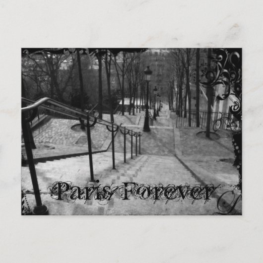 Paris - Montmartre Postkarte (Vorderseite)