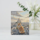 Paris Montmartre Postkarte (Stehend Vorderseite)