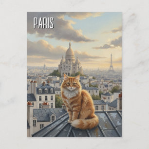 Paris Montmartre Postkarte