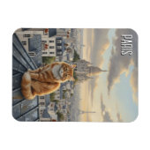 Paris Montmartre Postkarte Magnet (Horizontal)