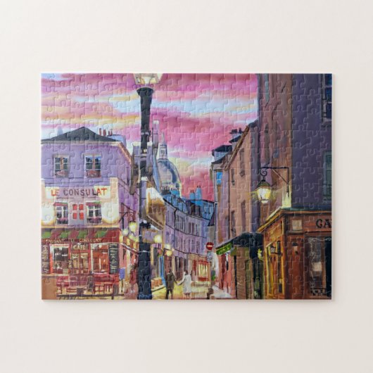 Paris Montmartre Puzzle (Horizontal)