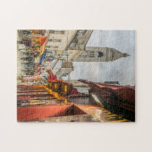 Paris Montmartre Street Puzzle (Horizontal)