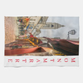 Paris Montmartre Street View Teetuch Geschirrtuch (Horizontal)