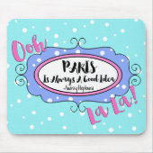 ‚Paris‘ Mousepad (Vorne)