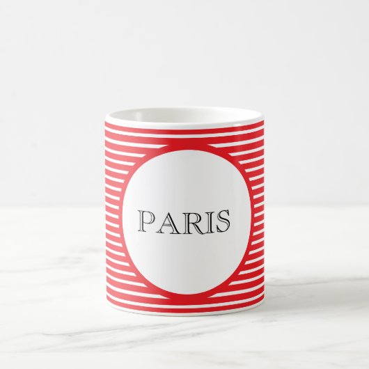 PARIS Mug Kaffeetasse (Mittel)