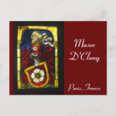 Paris - Museo de Cluny Postkarte (Vorderseite)