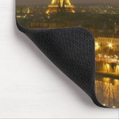 Paris nach Nacht Mousepad (Ecke)