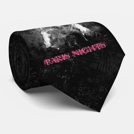 Paris-Nächte Krawatte (Gerollt)