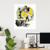Paris Nachtleben Nr. 3 Poster (Heimbüro)