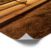 Paris: Nachtposter Poster (Ecke)