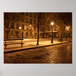Paris: Nachtposter Poster