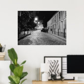 Paris nachts poster (Heimbüro)