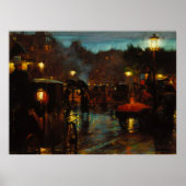 Paris nachts poster (Vorne)