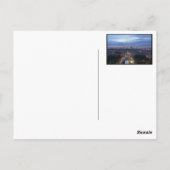 Paris nachts postkarte (Rückseite)