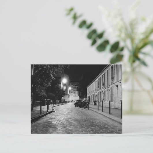 Paris nachts postkarte (Stehend Vorderseite)