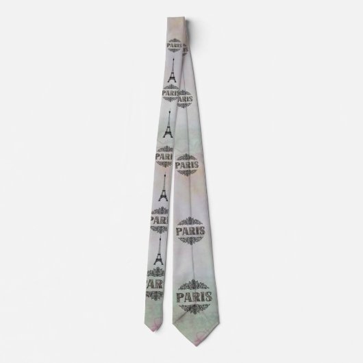Paris Necktie Krawatte (Rückseite)