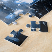 Paris Night Eiffel Tower Puzzle (Seite)