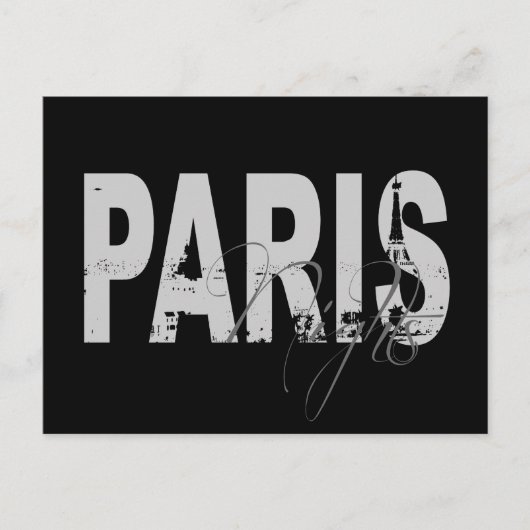 Paris Nights Postkarte (Vorderseite)
