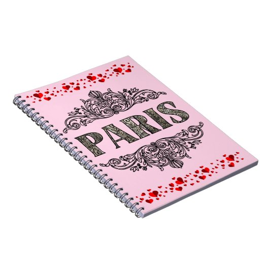 Paris Notebook Notizblock (Rechte Seite)