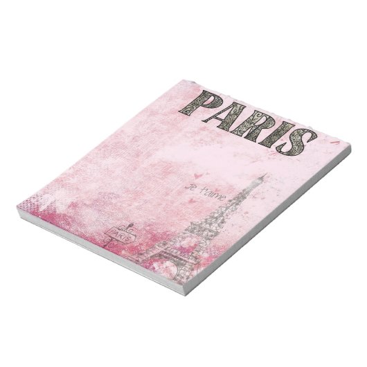 Paris Notepad Notizblock (Rotiert)