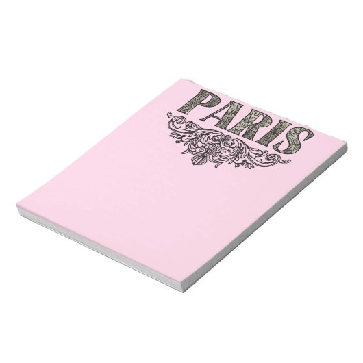 Paris Notepad Notizblock (Rotiert)