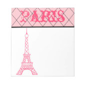 Paris Notepad Notizblock (Vorderseite)