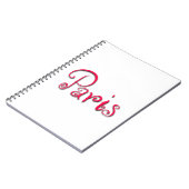 Paris Notizblock (Linke Seite)