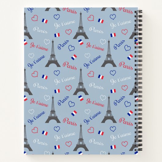 Paris Notizblock (Rückseite)