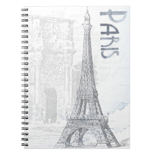 Paris Notizblock (Vorderseite)