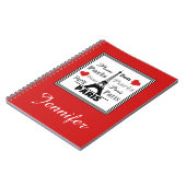 Paris Notizblock (Linke Seite)
