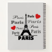 Paris Notizbuch (Rückseite)