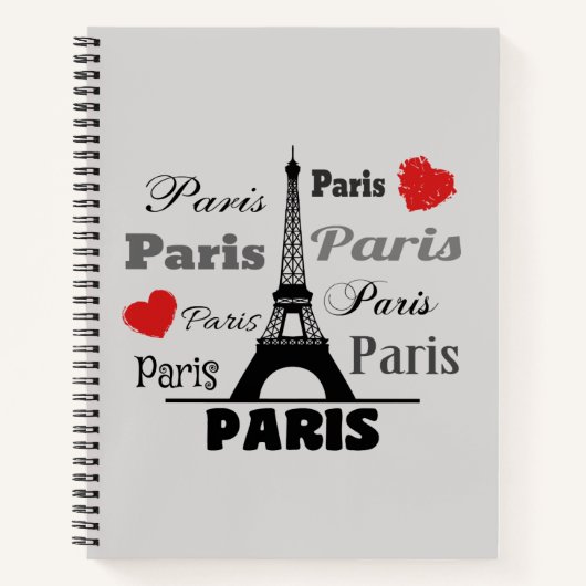 Paris Notizbuch (Vorderseite)