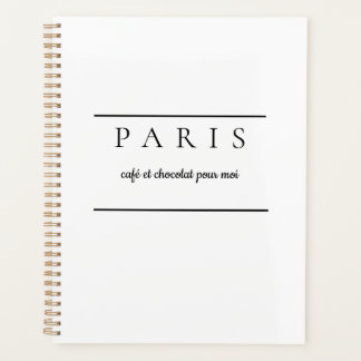 Paris Notizbuch Planer