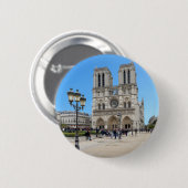 PARIS Notre Dame Button (Vorne & Hinten)