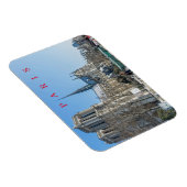 Paris Notre Dame Cathedral Ausblick Kühlschrankmag Magnet (Rechte Seite)