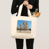 PARIS Notre Dame Jumbo Stoffbeutel (Vorderseite (Produkt))