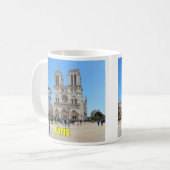 PARIS Notre Dame Kaffeetasse (Vorderseite Links)