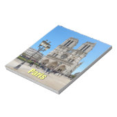 PARIS Notre Dame Notizblock (Rotiert)