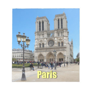 PARIS Notre Dame Notizblock